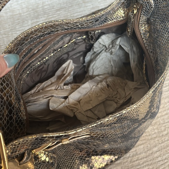 MICHAEL Michael Kors Metallic Gold Handbag - Picture 5 of 5